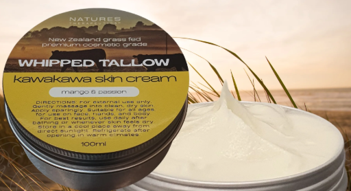 Natures Therapeutics Whipped Tallow Kawakawa Skin Cream Mango & Passion